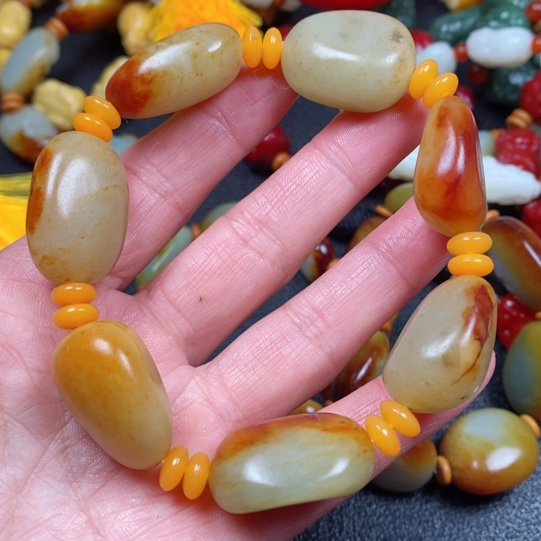 和田玉手链未镶嵌