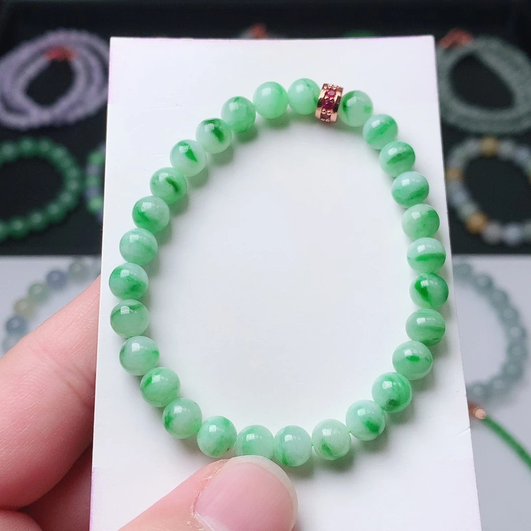 翡翠未镶嵌手链翡翠