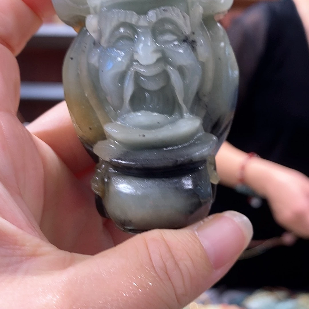未镶嵌岫玉毛衣链