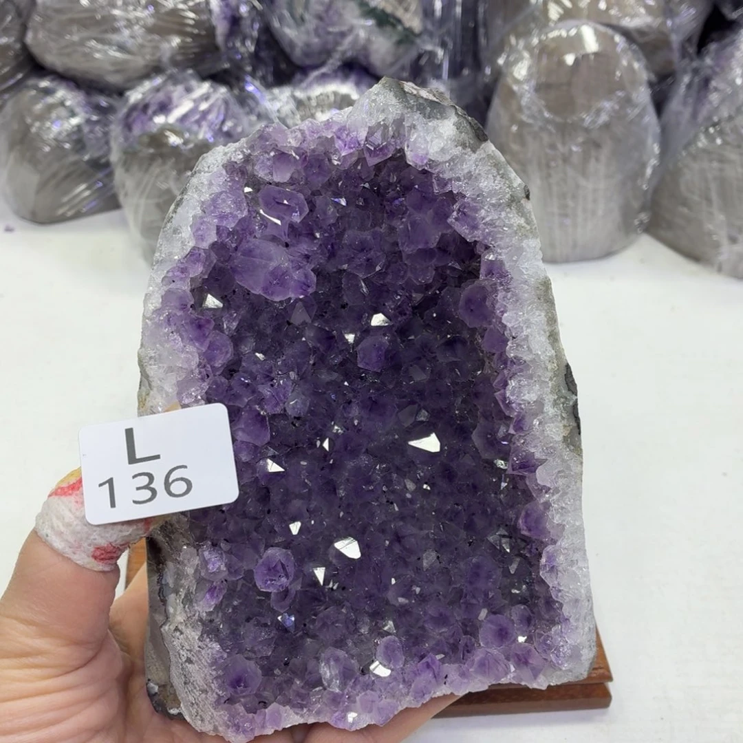 摆件未镶嵌水晶天然紫水晶