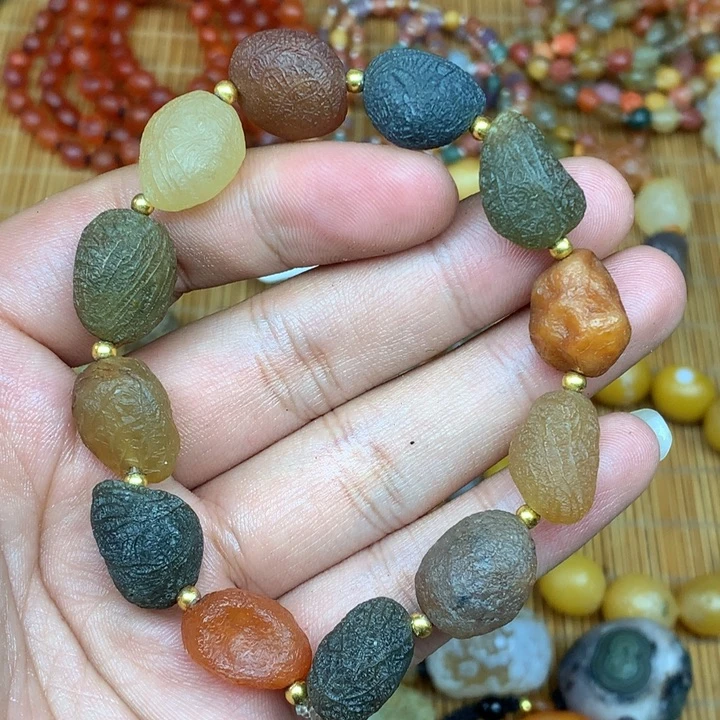 玛瑙/玉髓合金珠宝半成品