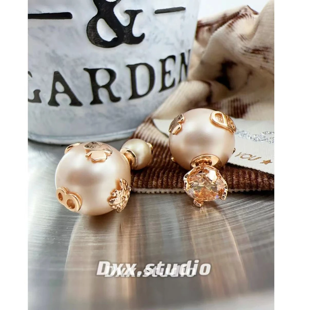 铜合金仿珍珠耳饰 DXX小晰饰品-新品-【韩版ins】耳饰40379