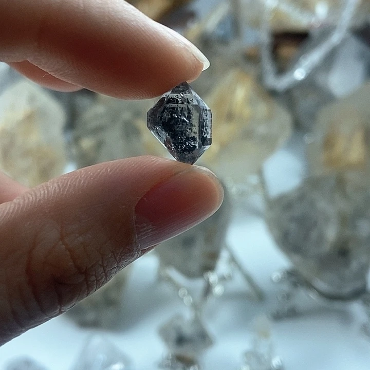 水晶颈饰未镶嵌闪灵钻