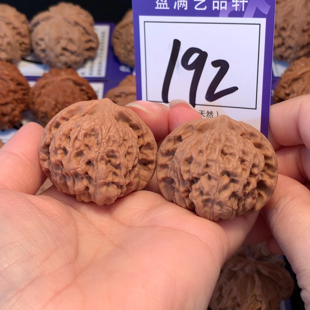 文玩核桃把件192官帽41.5