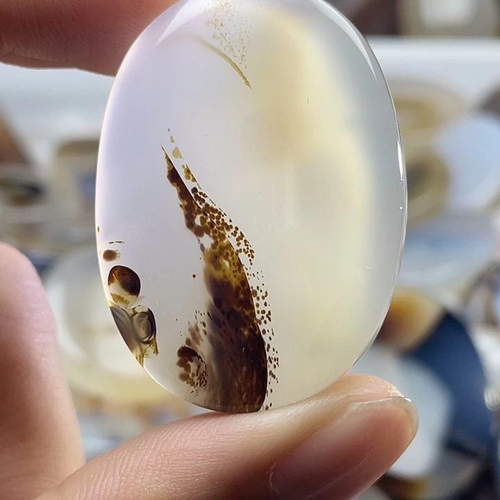 玛瑙/玉髓合金颈饰