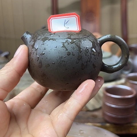 戬谷龙窑柴烧茶壶5