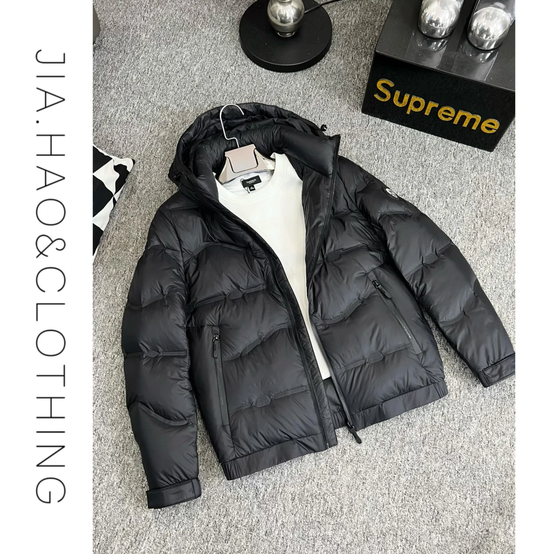 「JIA.HAO」5509冬季休闲时尚百搭新国标90白鸭羽服外套