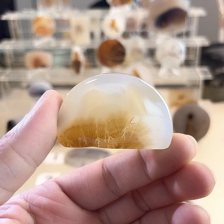 玛瑙/玉髓未镶嵌吊坠(不含链)