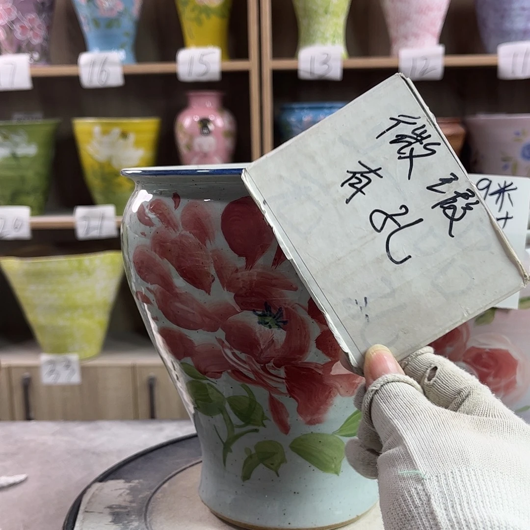 景德镇陶瓷花盆花盆