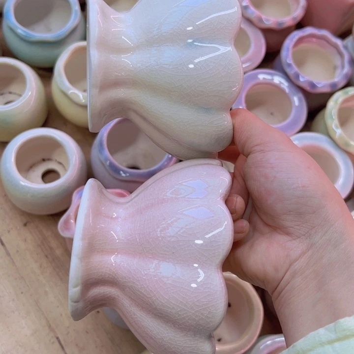 陶瓷花盆当场凑满12包邮