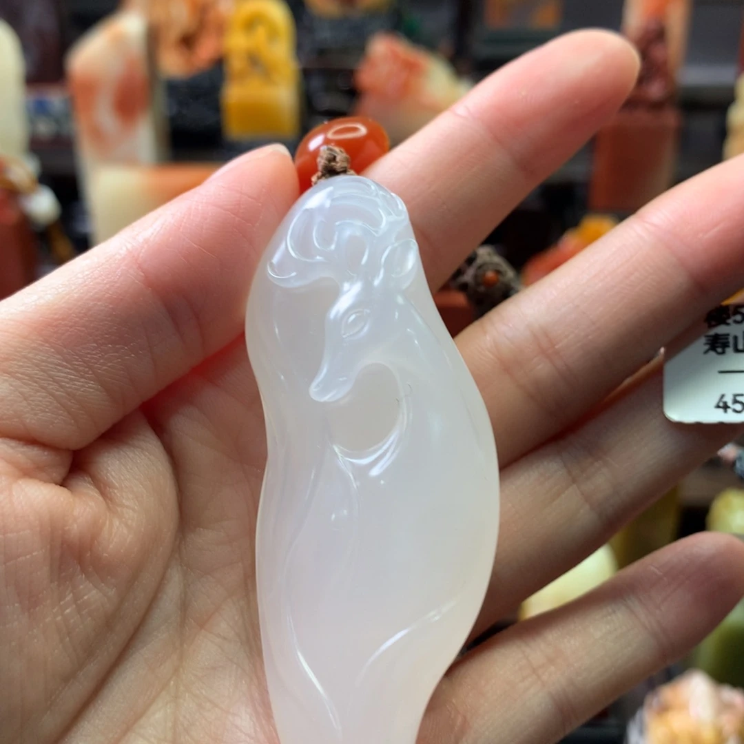 起***吧印石寿山石寿山石坑头晶