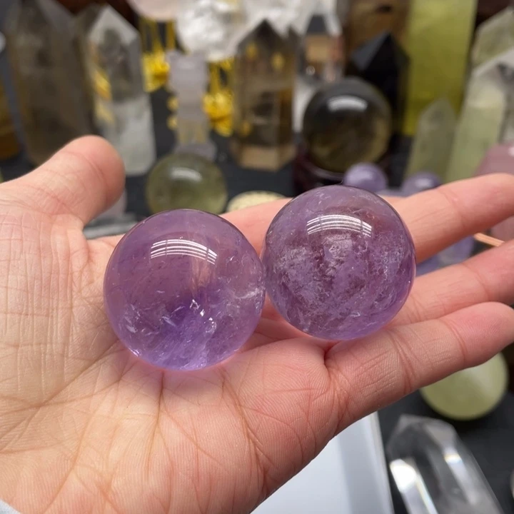 水晶43未镶嵌星****5紫水球