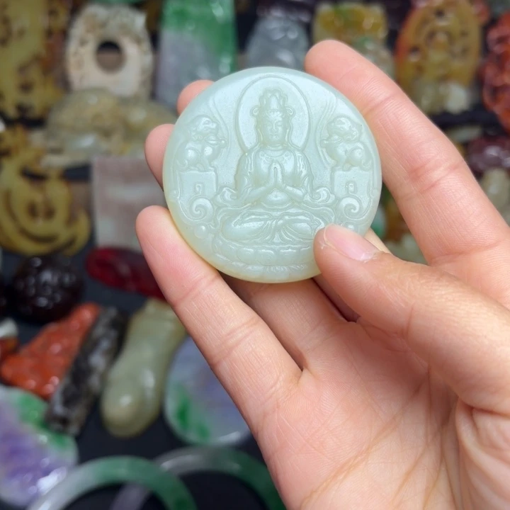 和田玉（糖玉）未镶嵌挂件