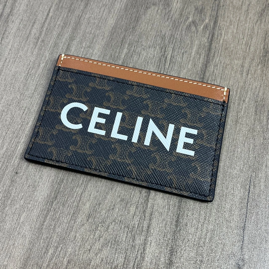 117 Celine赛琳印花卡包经典Logo款 全新 无配件