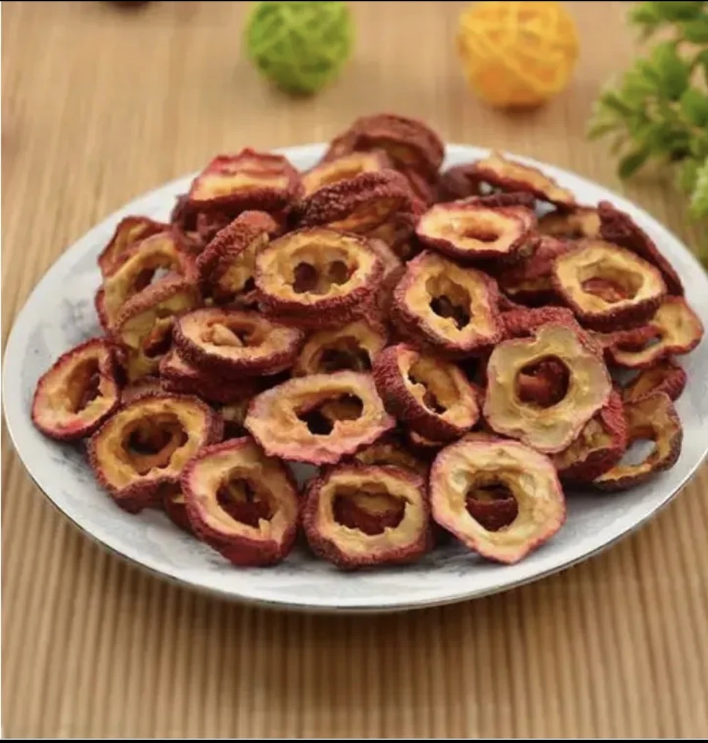 {拍一发二}  当年新货大片山楂圈山楂干泡水散装  到手200克