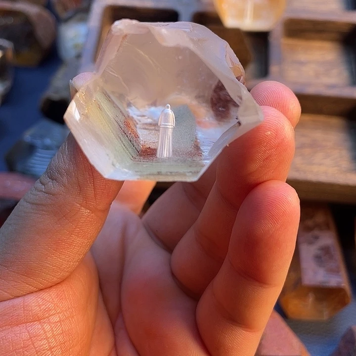 水晶未镶嵌珠宝半成品