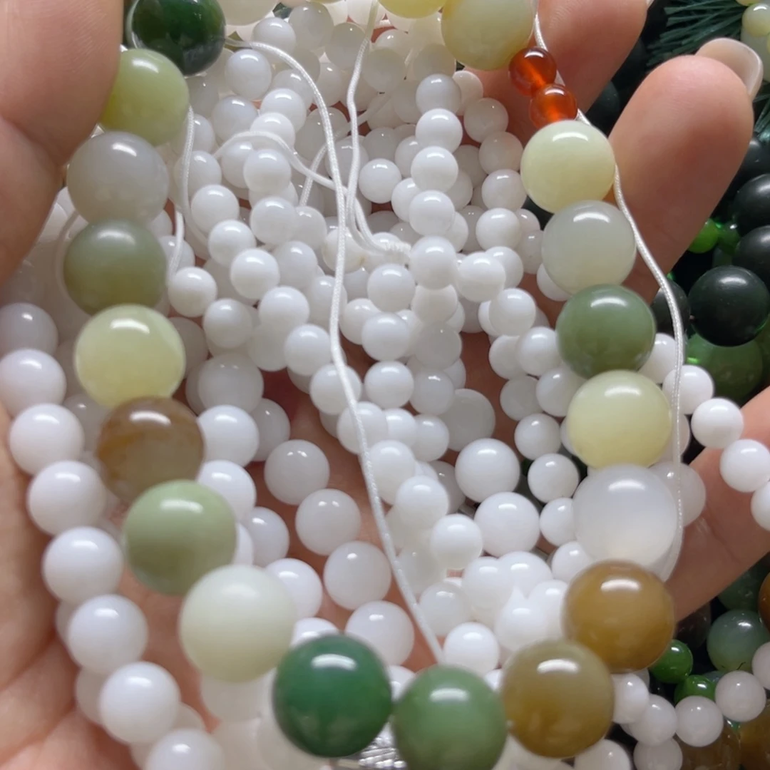 和田玉手链未镶嵌