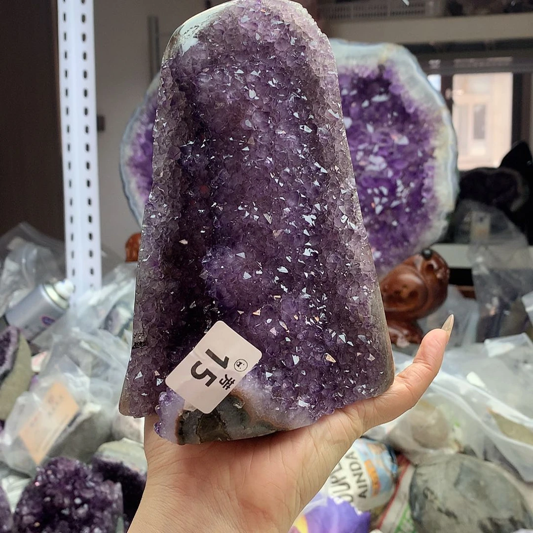 紫晶大型摆件（非配饰）未镶嵌