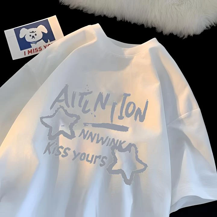 儿童夏装纯棉短袖T恤夏季2025新款宽松百搭学生小众半袖上衣童装