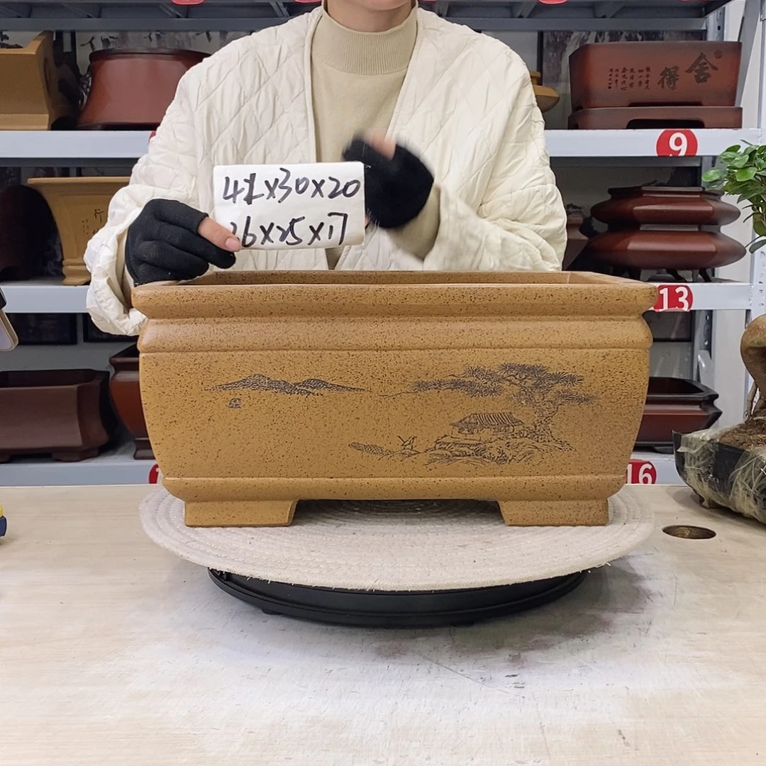 紫砂花盆紫砂花盆