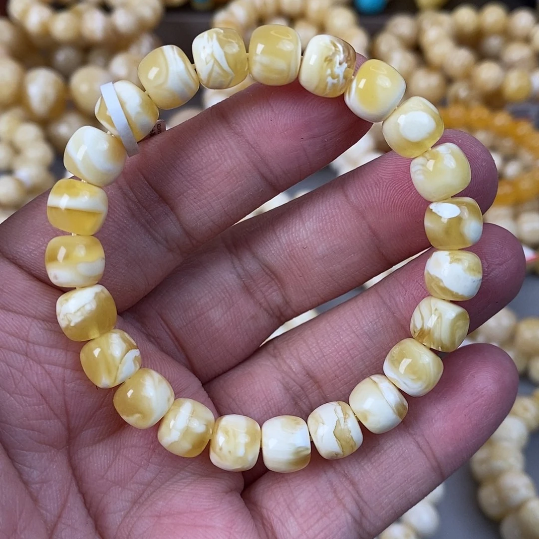 蜜蜡未镶嵌珠宝奇石9.6mm 11.9g