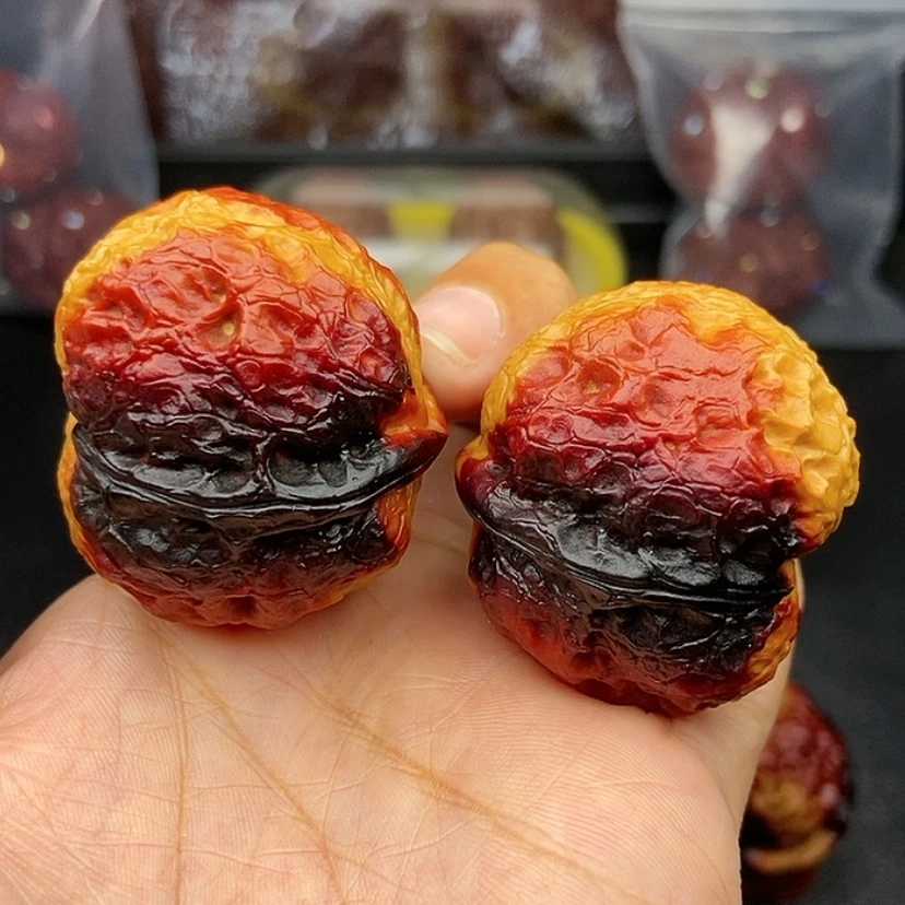 【闪购商品】把件文玩核桃41尺霸王蟾