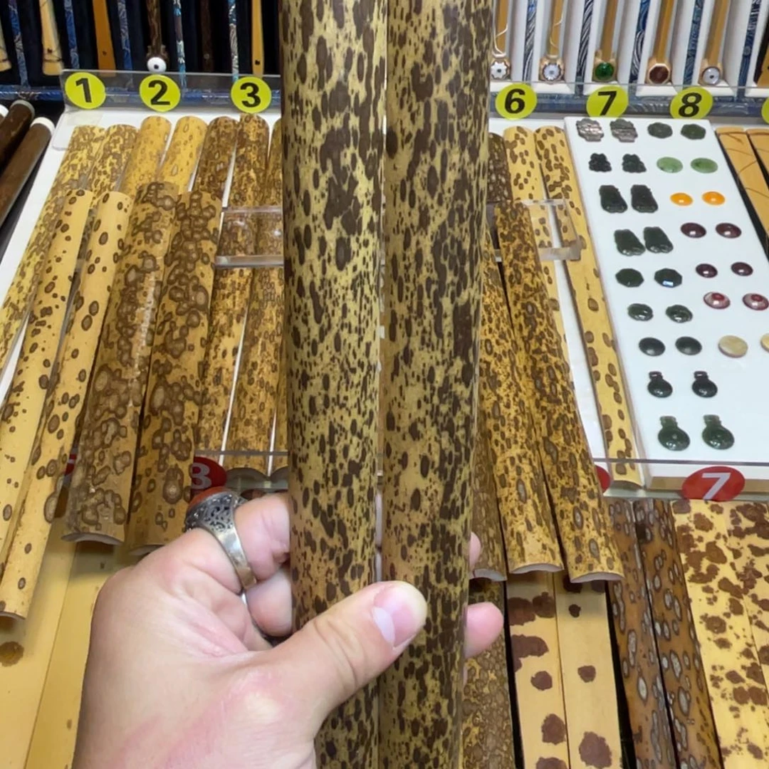 扇子老梅鹿黑凸花 0822