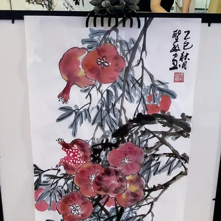 国画张圣敏先生纯手绘作品