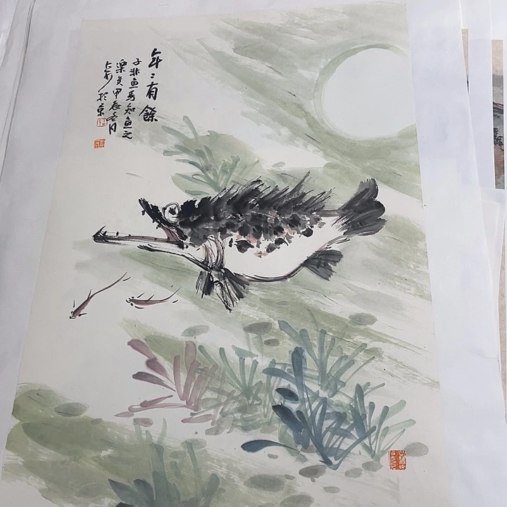 姜奇老师花鸟作品69×46