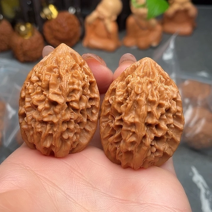 文玩核桃把件招财鼠34