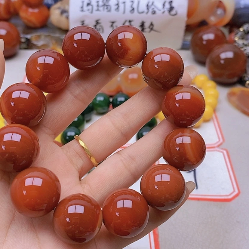 【闪购商品】未镶嵌玛瑙/玉髓珠宝半成品爱**行
