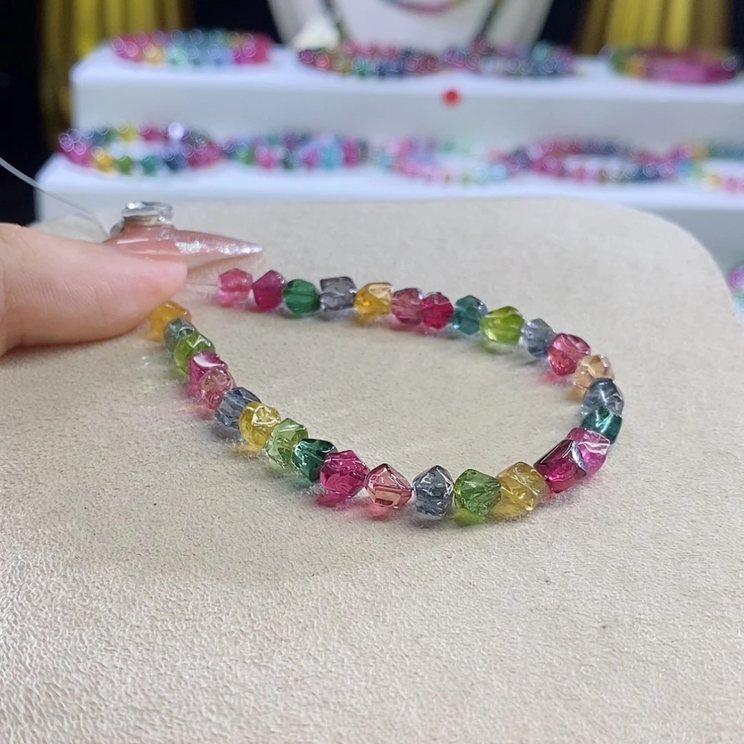 手链未镶嵌碧玺怪*糖豆