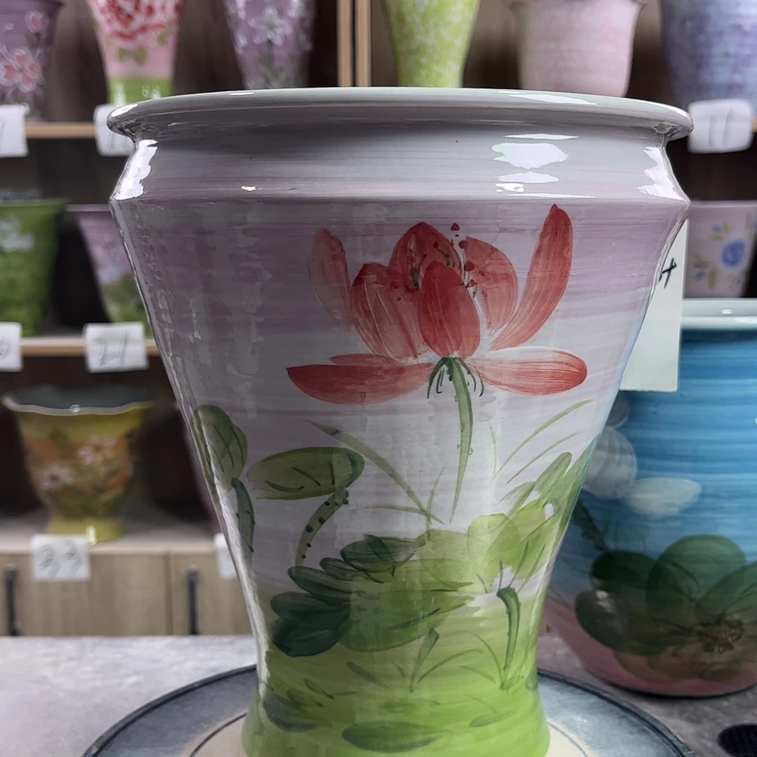 景德镇陶瓷花盆花盆