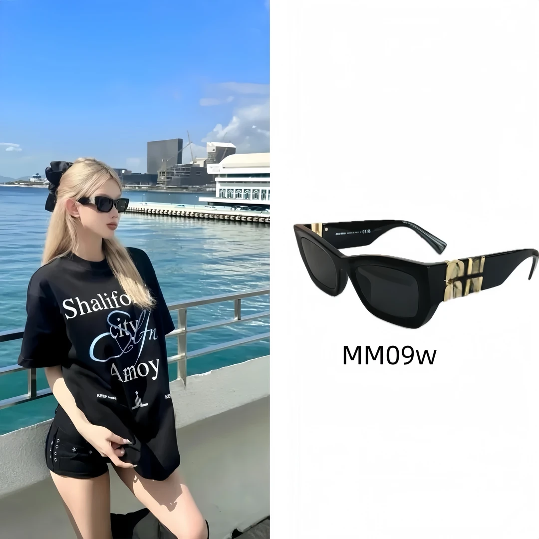 09W男女同款高级感个性墨镜辣妹网红夏季街拍