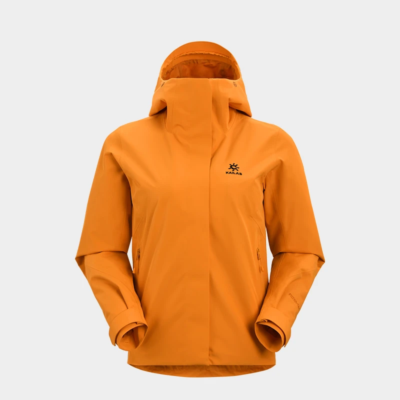 KAILAS凯乐石新款猎风Advanced徒步防风防水冲锋衣女KG2531227