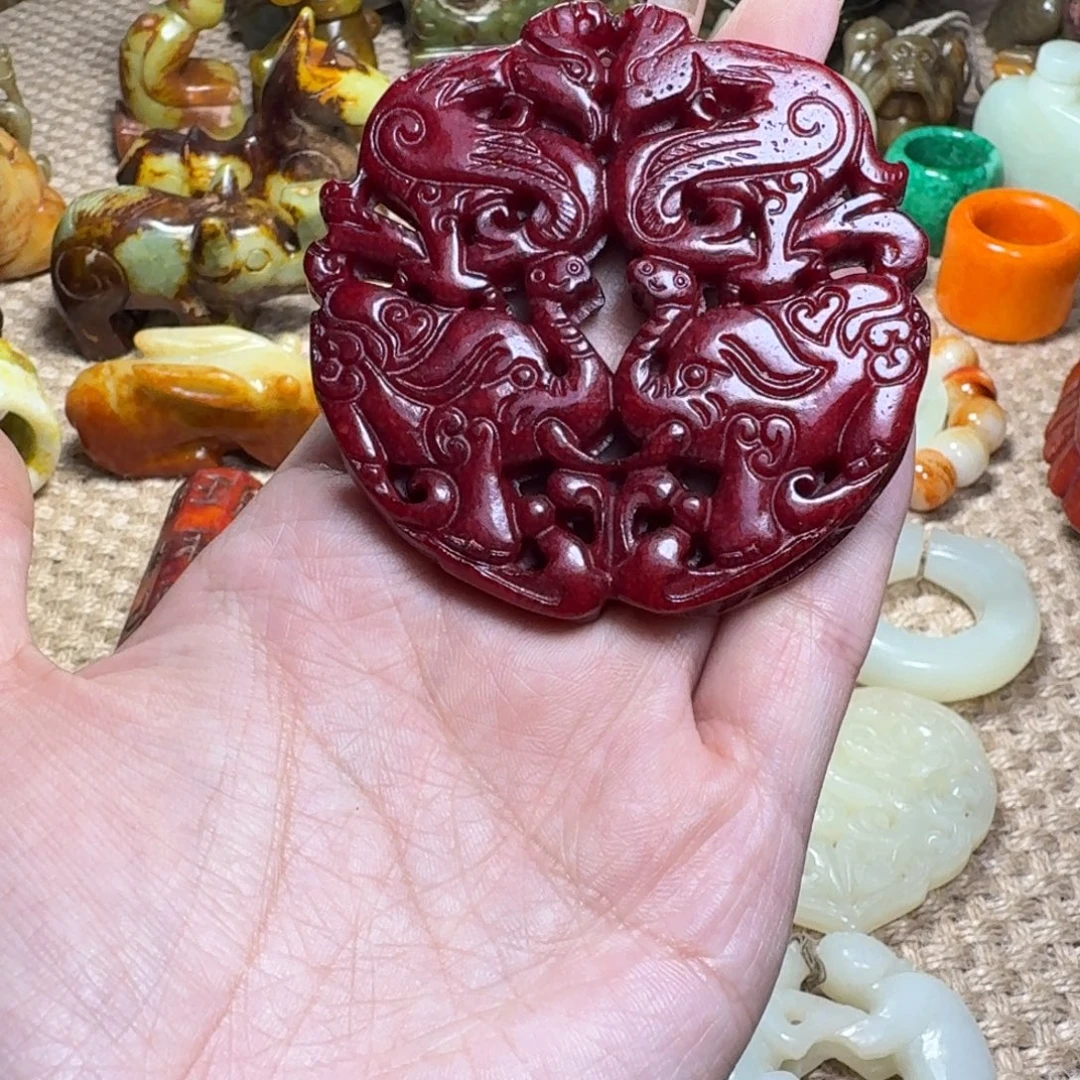 白玉菩提吊坠挂件