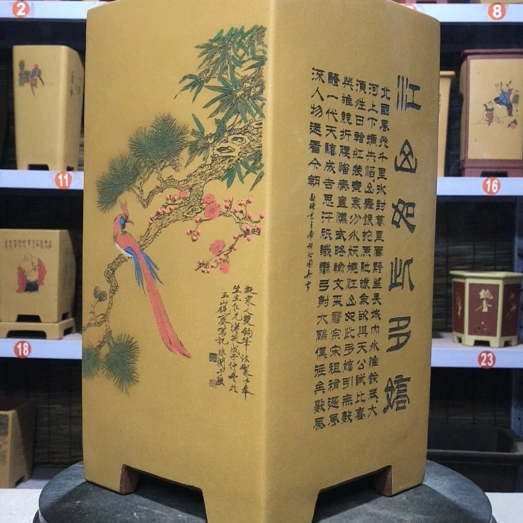 【闪购商品】紫砂花盆手工制作