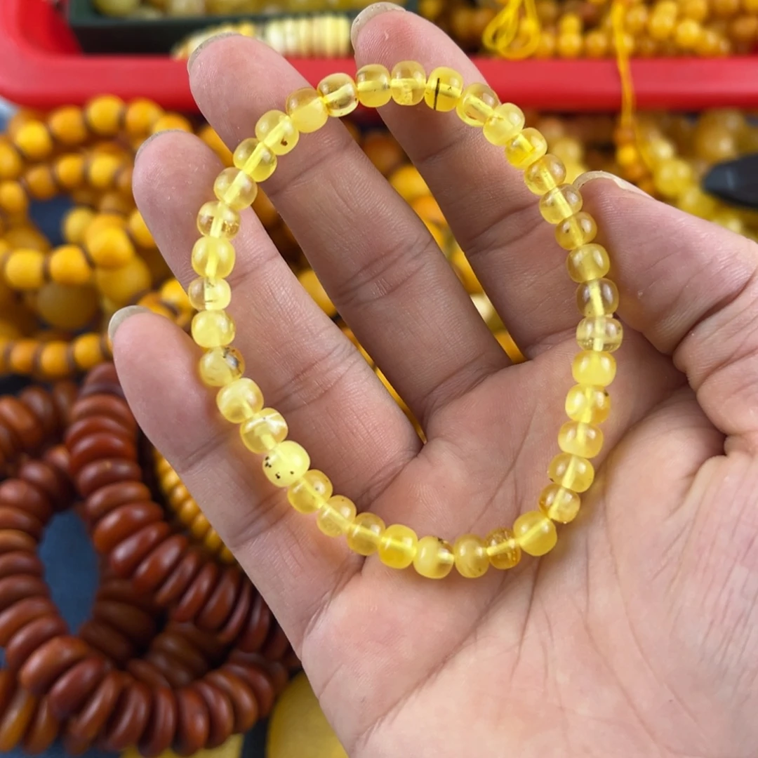 琥珀未镶嵌珠宝奇石