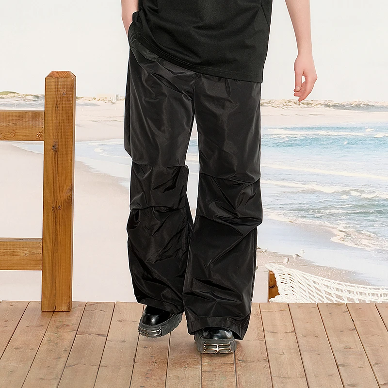 【圈圈大爷专属】【INXX】打褶休闲裤工装风宽松直筒长裤XRF2230958