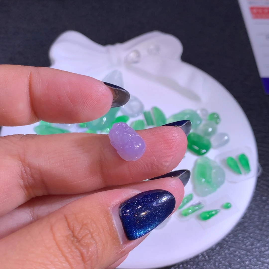 翡翠未镶嵌颈饰华*翡翠