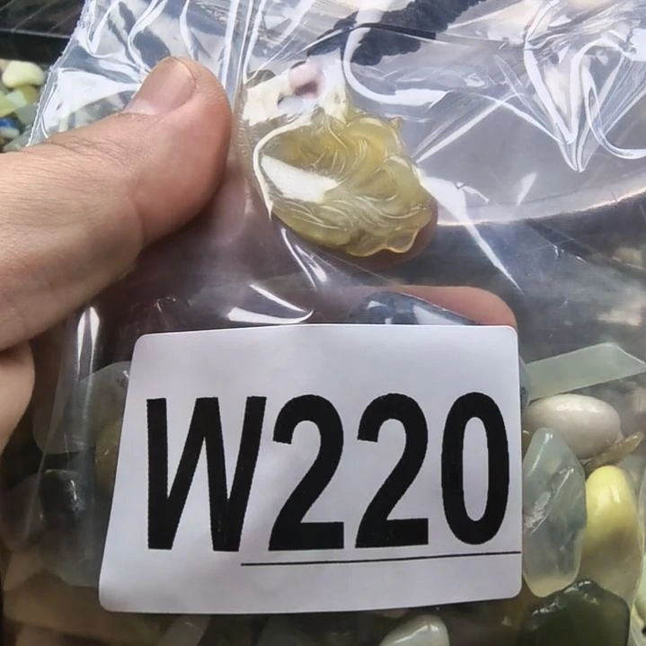 蛇纹石玉未镶嵌鱼缸石