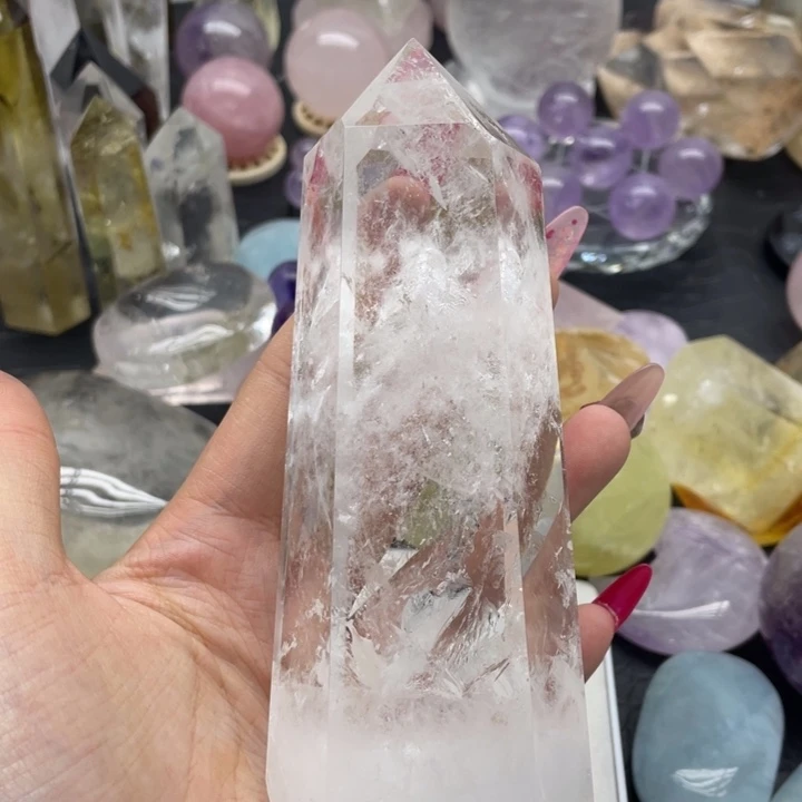 水晶24未镶嵌高***饴天然水晶