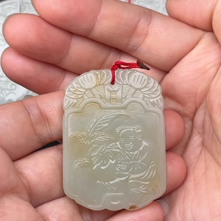 未镶嵌和田玉挂件