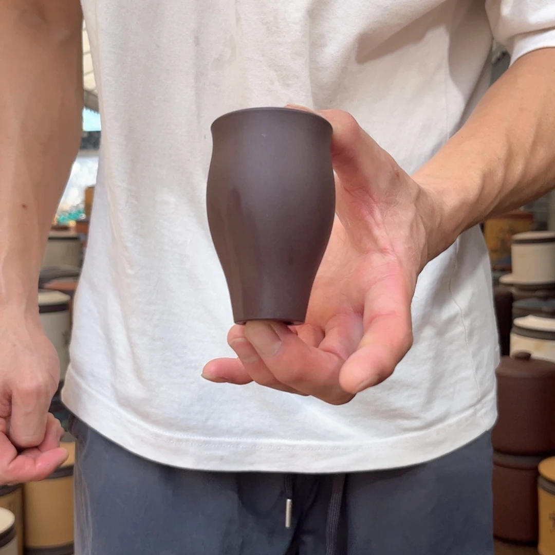 紫砂茶叶罐发四个