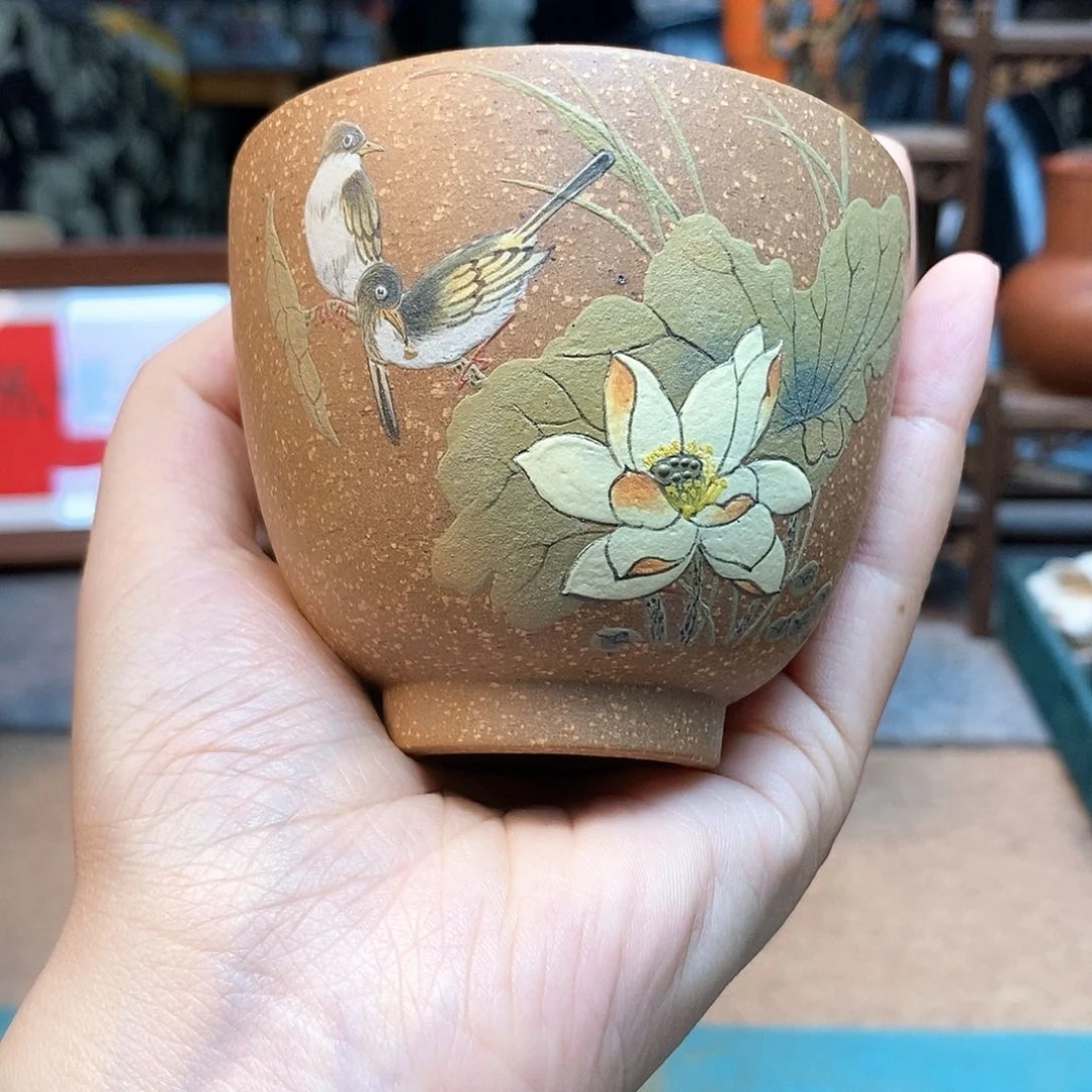 茶杯紫砂宜兴紫砂杯