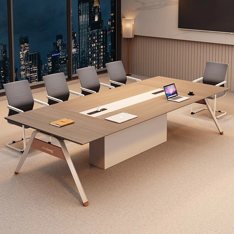 办公室会议桌长桌桌椅组合用于接待洽谈培训