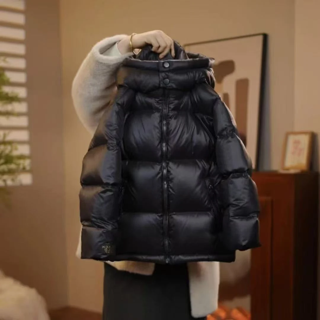 正品秋冬羽绒加厚羽绒服男女童宽松白鸭绒时尚羽绒服保暖