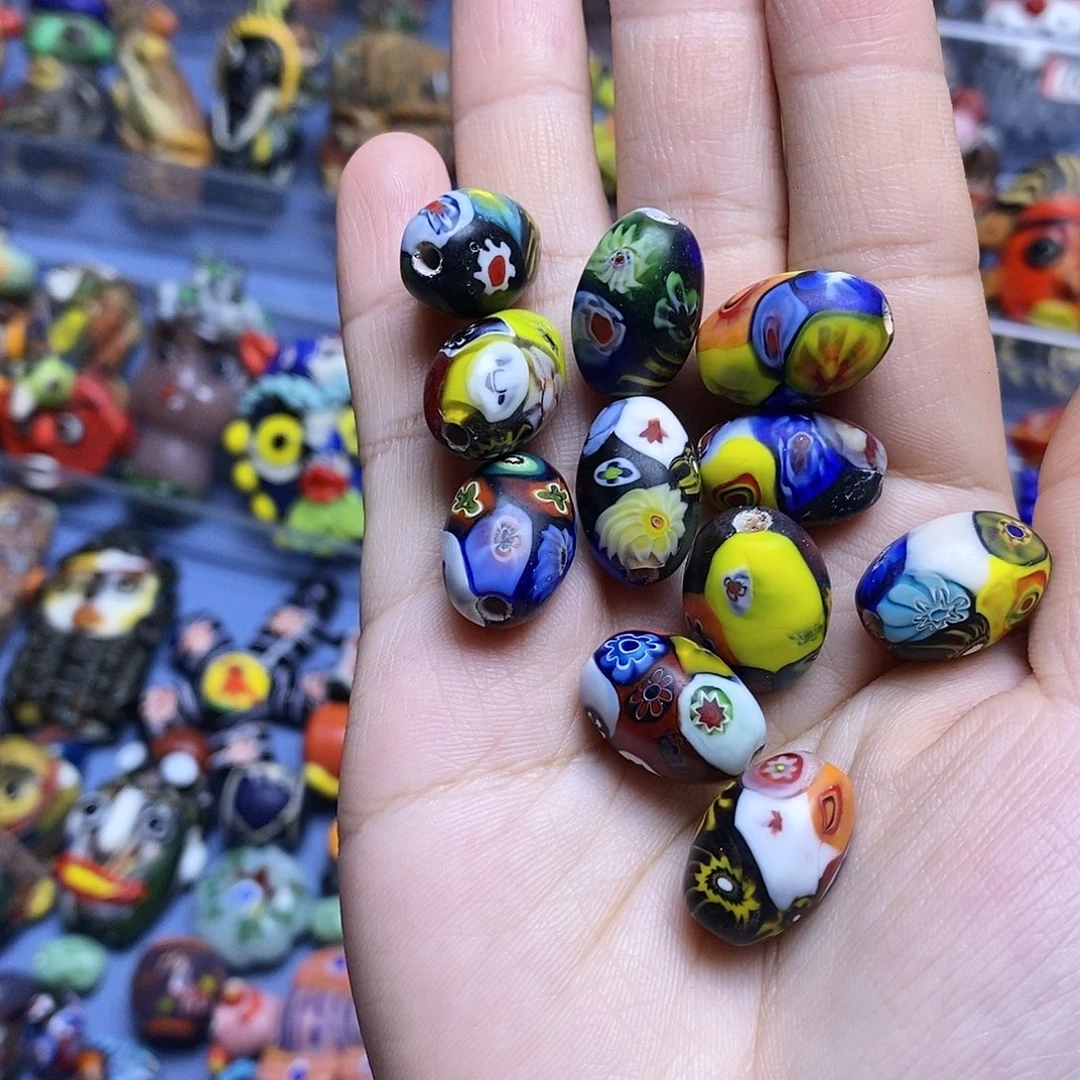 颈饰琉璃意大利千花随机一个037