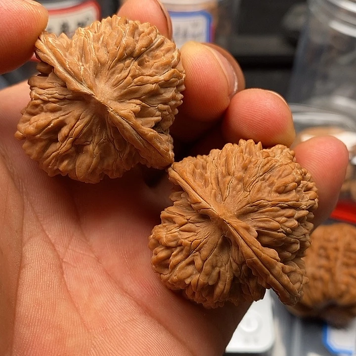 文玩核桃把件四座楼42