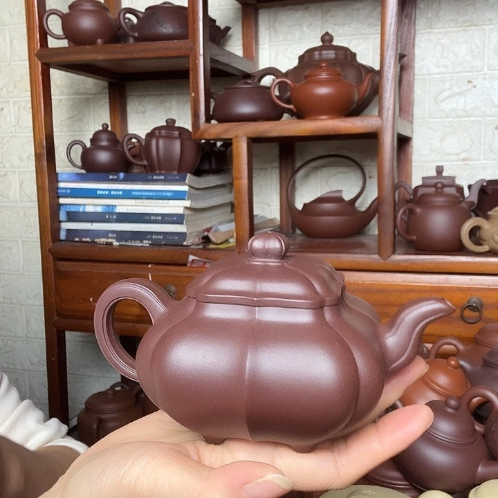 用***5茶壶紫砂传壶300cc精工半手工